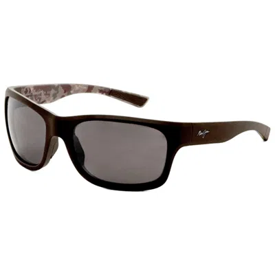Maui Jim Ano Nui Men's Sunglasses In Brown
