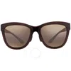 MAUI JIM OPEN BOX - MAUI JIM ANUENUE HCL BRONZE SQUARE UNISEX SUNGLASSES H448-01 52