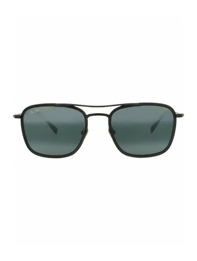 Maui Jim Aviator-frame Titanium Nylon Sunglasses