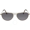 Maui Jim Baby Beach Nuetral Grey Pilot Unisex Sunglasses Gs245-17 56 In Grey / Silver