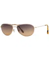 Maui Jim Baby Beach Polarized Sunglasses , 245 In Gold,bronze