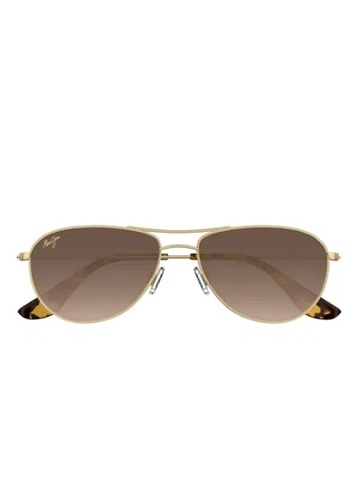 Maui Jim Baby Beach Sunglasses In Gold