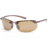 Maui Jim Banyans Men's Sunglasses In Brown
