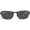 Maui Jim Black Coral Neutral Grey Rectangular Unisex Sunglasses 249-2m 65 In Black