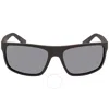 Maui Jim Byron Bay Nuetral Grey Wrap Unisex Sunglasses 746-02mr 62 In Black / Grey