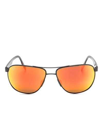 Maui Jim Castles Sunglasses In Black