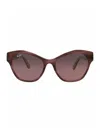 Maui Jim Cat Eye-frame Acetate Sunglasses