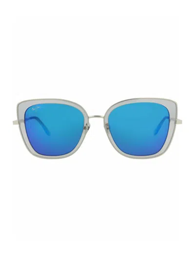 Maui Jim Cat Eye-frame Titanium Sunglasses
