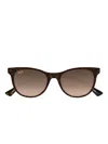 Maui Jim Cat-eye Sunglasses In Brown
