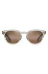 Maui Jim Cheetah 5 52mm Polarized Square Sunglasses 52mm Cheetah 5 Polarized Square Sunglasses In Vintage Crystal/hcl Bronze