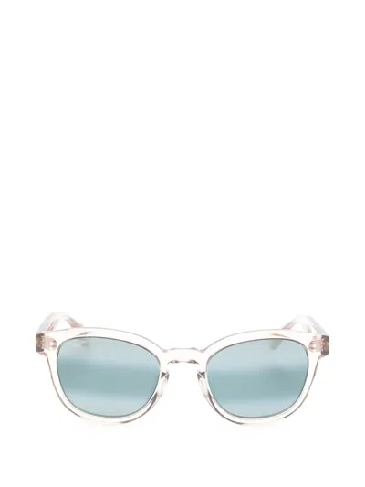 Maui Jim Cheetah 5 Round-frame Sunglasses In Multi