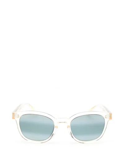 Maui Jim Cheetah 5 Round-frame Sunglasses In Multi