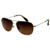 Maui Jim Cliff House Unisex Sunglasses In Brown
