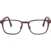 Maui Jim Core Optical 50mm Square Reading Glasses In Brown