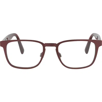 Maui Jim Core Optical 50mm Square Reading Glasses In Brown