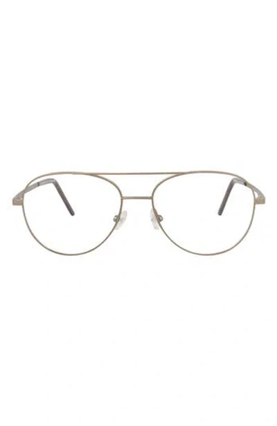 Maui Jim Core Optical 55mm Aviator Reading Glasses In Gray