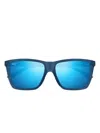 Maui Jim Cruzem Square-frame Sunglasses In Blue