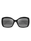 Maui Jim Geometric Sunglasses In Black