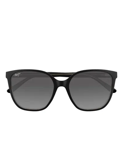 Maui Jim Good Fun Square Sunglasses In Black