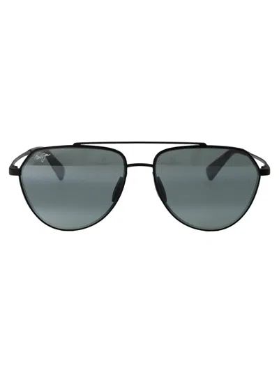 Maui Jim Grey Metal Sunglasses
