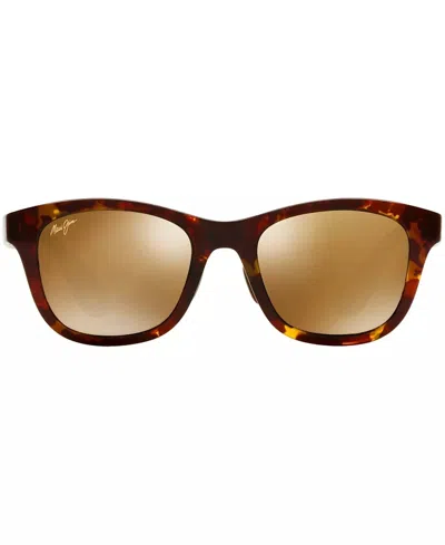 Maui Jim Hana Bay Sunglasses In Tortoise Bronze Lenses Polarized In Brown