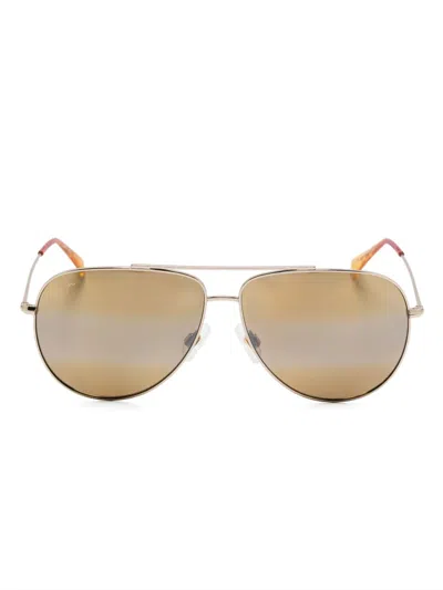 Maui Jim Hau‘oli Sunglasses In Gold
