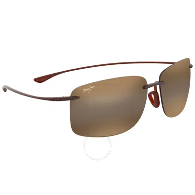 Maui Jim Hema Hcl Bronze Rectangular Sunglasses H443-26m-62 In Brown