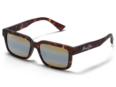 Maui Jim Hiapo Af Polarized Fashion Sunglasses Matte Dark Havana/hcl Bronze Polarized: One Size In Brown
