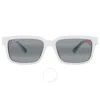 Maui Jim Hiapo Neutral Grey Rectangular Unisex Sunglasses Mj0655sa 004 56