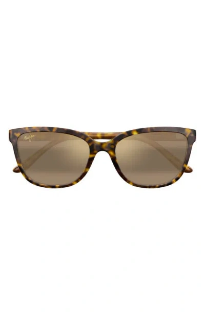 Maui Jim Honi 54mm Polarizedplus2® Cat Eye Sunglasses