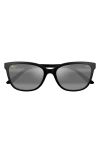 Maui Jim Honi Cat Eye Sunglasses, 54mm In Black/neutral Grey