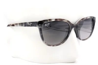 Pre-owned Maui Jim Honi Gray Tortoise Stripe Polarized Women Sunglasses Gs758-11s $279