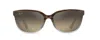 Maui Jim Honi Polarized Cat-eye Sunglasses In Brown