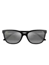 Maui Jim Honi Square-frame Sunglasses In Black