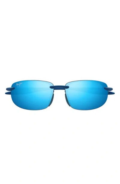 Maui Jim Hookipa 60mm Polarizedplus2® Rectangular Sunglasses