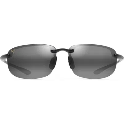 Maui Jim Hookipa 64mm Polarized Rectangle Sunglasses In Multi