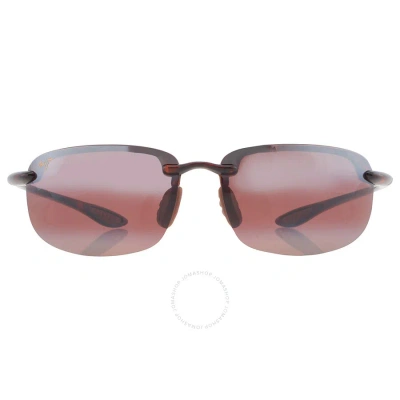 Maui Jim Ho'okipa Maui Rose Rectangular Men's Sunglasses R407-10 64 In Rose / Tortoise