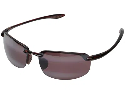 Maui Jim Ho'okipa Sport Sunglasses Tortoise/maui Rose Lens: One Size In Brown