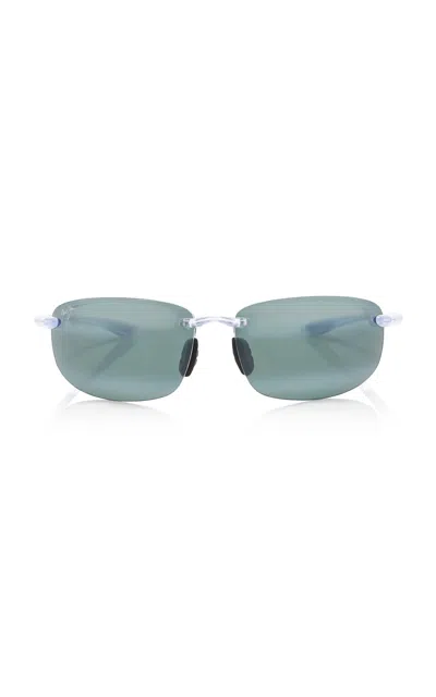 Maui Jim Ho'okipa Square-frame Sunglasses In Grey