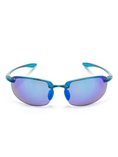 Maui Jim Ho'okipa Sunglasses In 蓝色