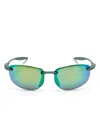 Maui Jim Ho'okipa Sunglasses In Green