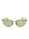 Maui Jim Ho'okipa Sunglasses In Green