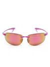 Maui Jim Ho'okipa Sunglasses In Pink