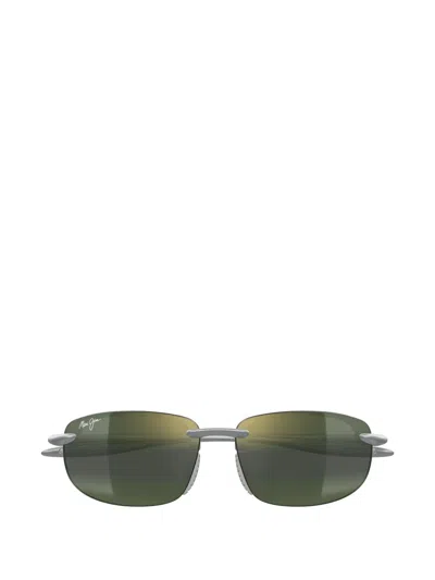 Maui Jim Ho'okipa Ultra Af Polarised Sunglasses In Green