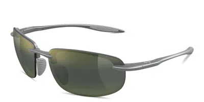 Maui Jim Ho'okipa Ultra Ht Photchromic Wrap Unisex Sunglasses Htp676-14