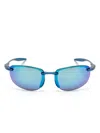 Maui Jim Ho'okipa Ultra Sunglasses In Blue