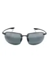 Maui Jim Ho'okipa Xl Sunglasses In Black