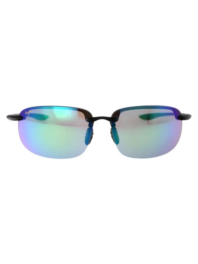 Maui Jim Ho'okipa Xlarge Polarized Sunglasses In Black