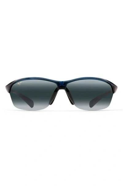 MAUI JIM MAUI JIM HOT SANDS 71MM POLARIZED OVERSIZE RECTANGULAR SUNGLASSES