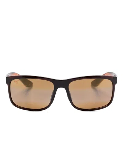 Maui Jim Huelo Sunglasses In Brown